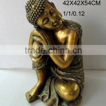 Wholesale gold plated buddha statue