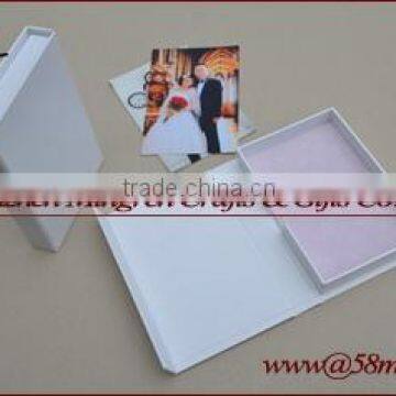 Wedding Fabric Linen Special Paper Photo Storage Box