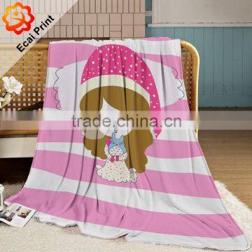Home Hot Sell Comfortable Custom Printing Fleece Blanket photo-2