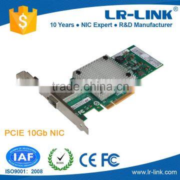 pcie x8 single sfp+ port 10 gbit network card
