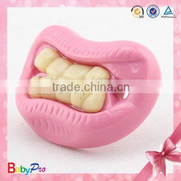 Babypro PNP05 Manufacturer China Funny Design Pink Silicone Baby Nipple With EN 1400 Test