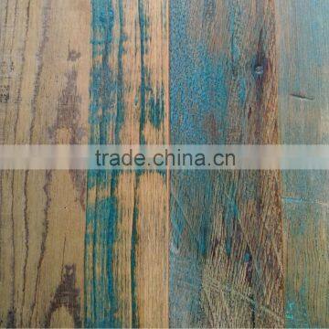 New Architecture Design Recycled Old Pine Wood Parquet Flooring photo-5