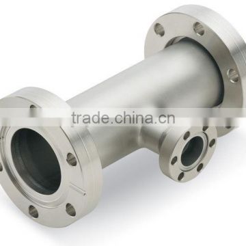 Hot Sale asme a105 carbon steel/stainless steel pipe fitting flange equal tee