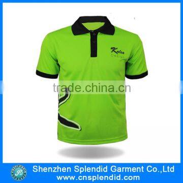 guangdong garment factory 100%polyester mens polo t shirt