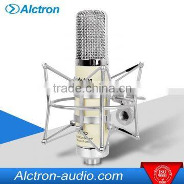 Alctron T190 Professional Large Diaphragm Tube Condenser Studio Microphone, Pro tube recording condenser mic.