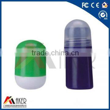 50ml Body Deodorant Plastic Roll on Bottle