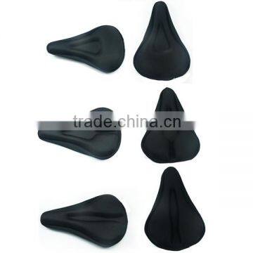 Wholesale waterproof soft breathable silicone gel with 3D seat cover bike saddle