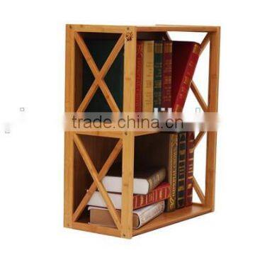 Hot-sale China Manufacture 2 Tier Fashion Book Organizer,antique Style Corner Bookcase photo-2