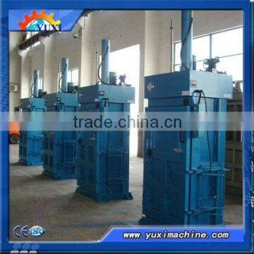 High efficient durable 5-8 bags/h hydraulic scrap tire baler machine