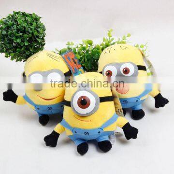 Hot sell baby Plush Dolls 3D Toys minion plush toy cheap