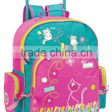 High quality for Kids school trolley backpack