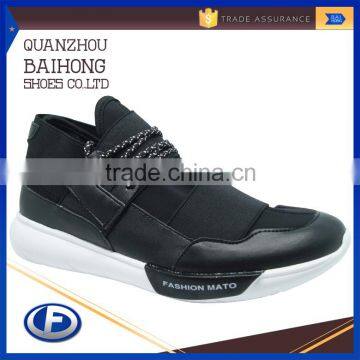 fashion leisure black sport shoes for men