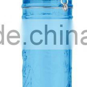 Bottle Humming Bird Feeder Hobnail Glass photo-3