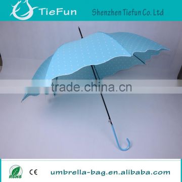 auto open curved handle straight umbrella new umbrella designs