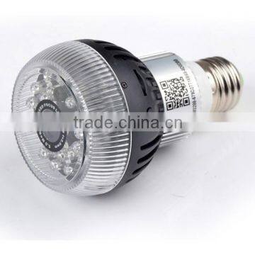 H264 1080p wifi 30m IR night vision BULB hidden camera ,mini digital wireless lamp ip hidden camera with 32gb,motion detection