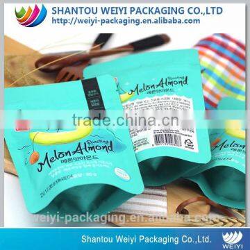 Moisture proof nontoxic paper zip lock bag for food