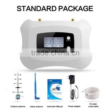 automatic on/off 1800MHz 2G/4G mobile signal booster +yagi antenna