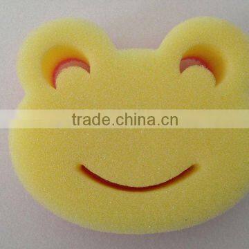 cat shaped and different colours cleaning sponge