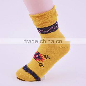 168N lady fashion woman cotton vivid color happy socks