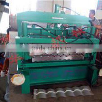 High Speed 1100 type glazed tile roll forming machine