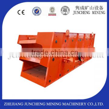 High efficiency vibrating screen device