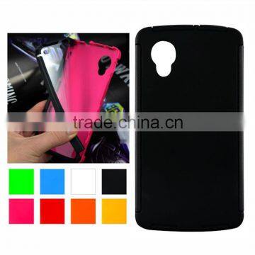 2 in 1 Hybrid Touch Screen Full Protective Case For LG Nexus 5 E980