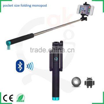 New 2016 bluetooth selfie stick monopod foldable snapshot self-timer 3in1 camera telescopic tripod for iphone 6 5s samsung s5 s6