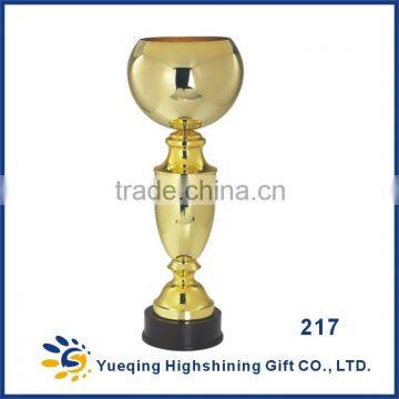 Big Size 212 Gold High Quality Metal Base Sport Competition Souvenir Trophy Cup