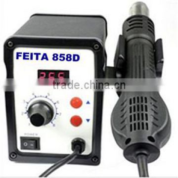 hot selling digital hot air soldering station FT-858D with heating gun dongguan supplier