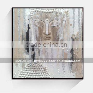 3d buddha face oil painting on canvas many good design shu142