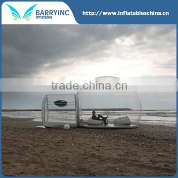 Inflatable bubble camping tent cheap price tent for seaside