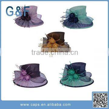 Fashion Lady Applique Hat Summer In Bulk