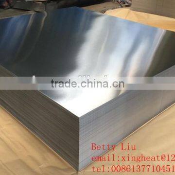 Electrolytic chromium/chromium oxide coated steel