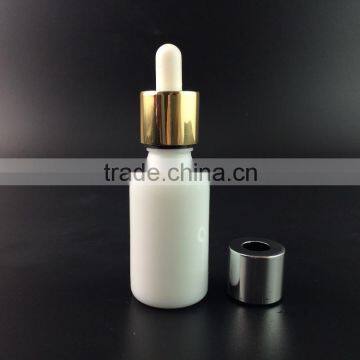 30ml white porcelain bottles manufacturer with new aluminum childproof tamper evident cap best quality