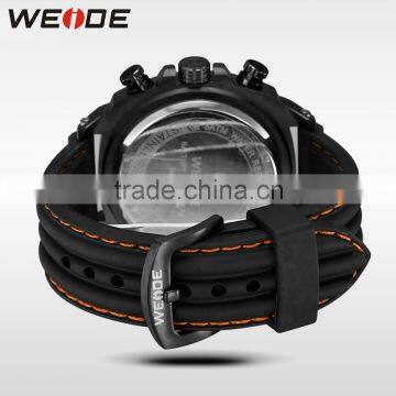 Weide Brand Watch New Arrival Analog Digital Display 3ATM Water Resistant Silicone Strap Watches Men Sport Watch photo-6