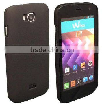 for wiko iggy high quality black colorful rubber painting case factory price