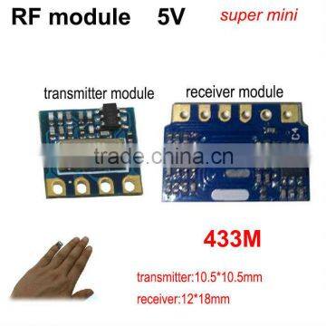 5V voltage 433M 315M wireless RF receiver module