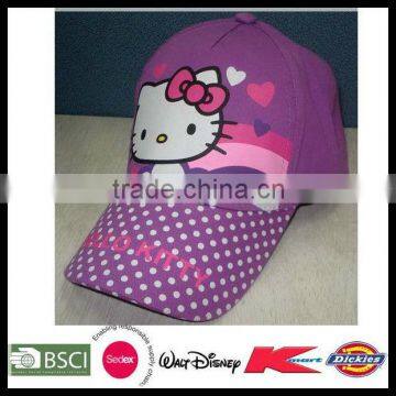 Hello kitty cute kids hat infant hat cap