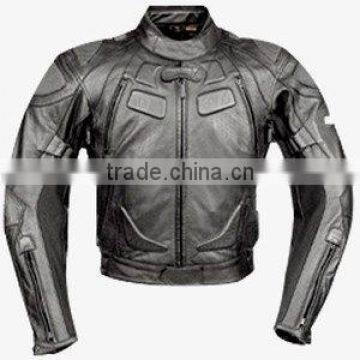 Dl-1190 Leather Motorbike Jacket , Racer Leather Wears , Sports Jacket