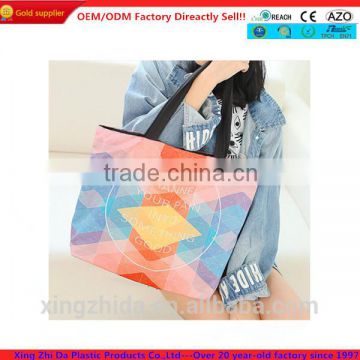 Large capacity polyester tote bag