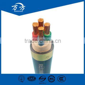 Low Voltage pvc insulated flexible 4 core copper cable