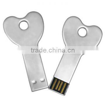 2014 usb databand heart shape pendrives