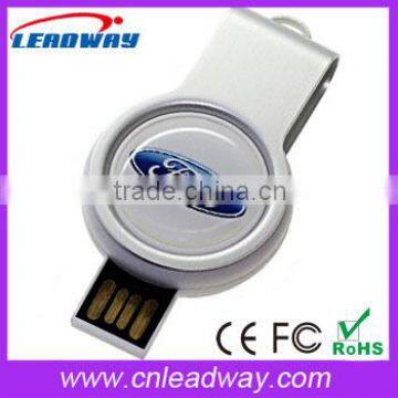 Epoxy Logo Swivel Plastic USB Flash Drive, 8GB Shinning Light New Design USB Flash Memory photo-5