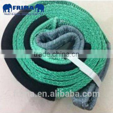 Polyester Lifting Sling with Flat eye with sleeve.