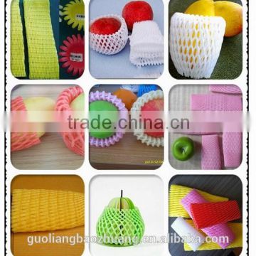 Made In China Eco Friendly Packaging Food Grade Polythene Fruit Foam Mesh Wrap