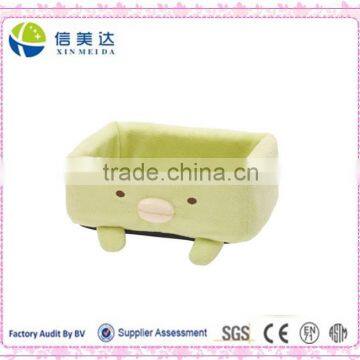 Popular Plush Cartoon Storage Box Soft Animal Storage Box