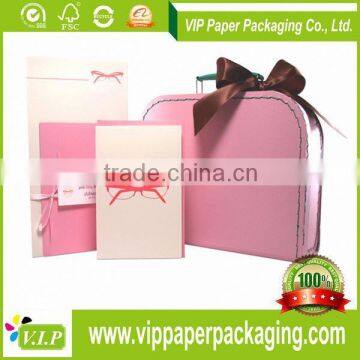 2016 NEW DESIGN RECYCLED PAPER SUITCASE FOR WHOLESALE