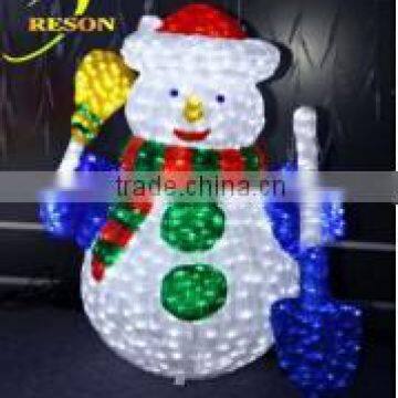 Top selling items outdoor light up snowmanan