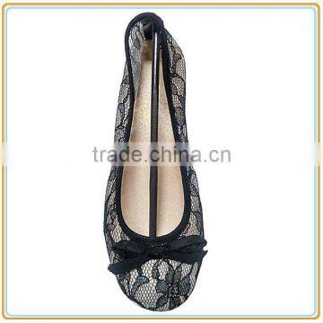 2015 New Design Girl Sexy Lace Ballerina Women Soft Sole no Lace Casual Shoes photo-3