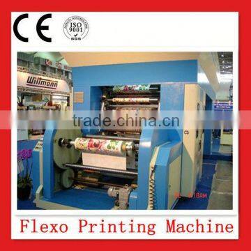 Two Colors Plastic Bag Automatic Flexography Printing Machine